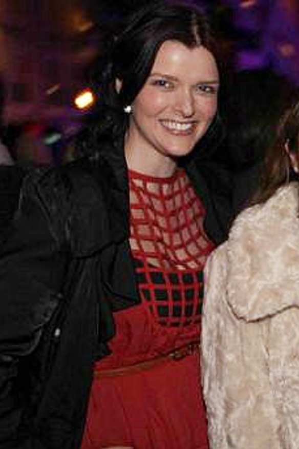 Amber Harrison (left), with her boss Nick Chan and his wife Peggy. Chan was responsible for approving Harrison's $500,000 in expenses over five years.