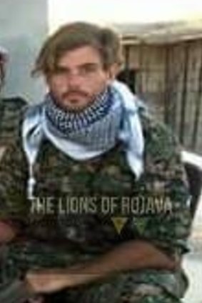 Killed fighting Islamic State: 23-year-old Gold Coast man Reece Harding stepped on a land mine as he fought with YPG fighters.