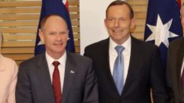 Premier Campbell Newman and Prime Minister Tony Abbott.