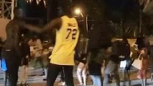 A brawl on the St Kilda foreshore in mid-December was the first of the recent incidents linked to African youth.