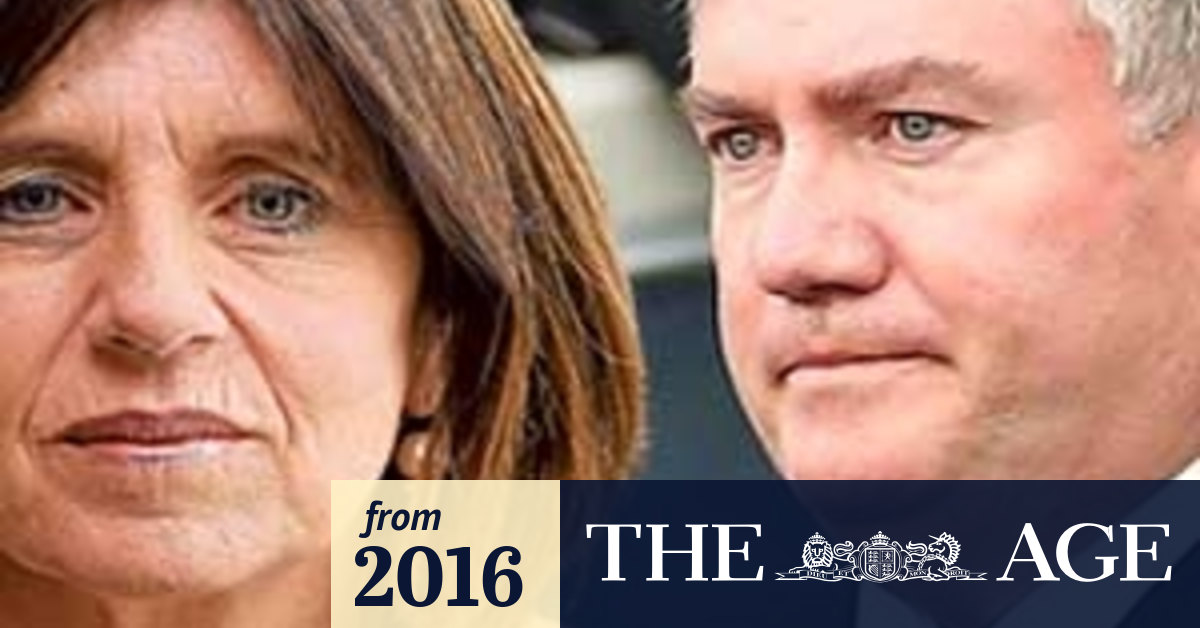 Eddie McGuire and Caroline Wilson make peace