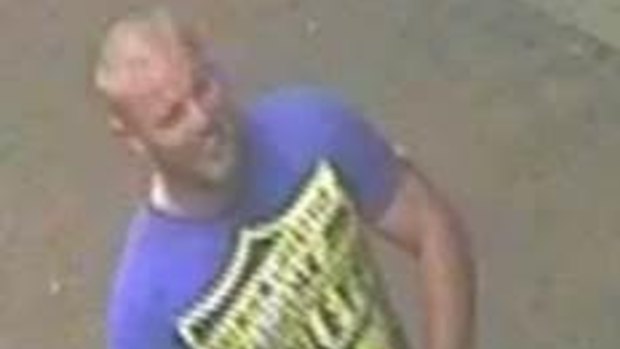 The man is described as Caucasian, about 185 centimetres tall with a shaved head. Plice want to speak to anyone who can identify him. 