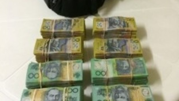 More than $1million in drugs and cash were seized in the operation.