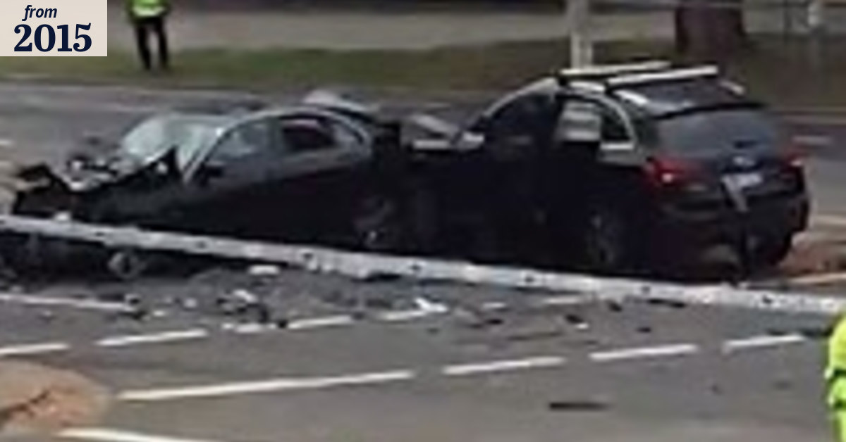 Heavy traffic after two men killed in Rhodes car accident