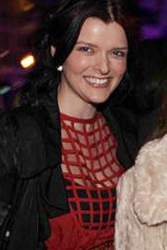 Amber Harrison (left), with her boss Nick Chan and his wife Peggy. Chan was responsible for approving Harrison's $500,000 in expenses over five years.