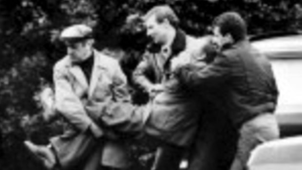 The moment Soviet spy Adolph Tolkachev was arrested by the KGB.