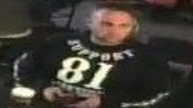 A CCTV image of the man police want to talk to over an alleged assault in Seaford.