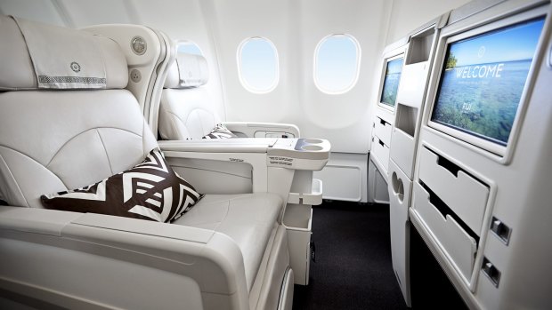 Airline review Fiji Airways Airbus A330 300 business class Nadi