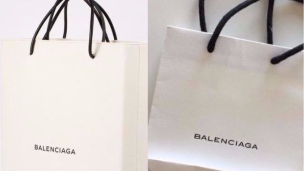 Balenciaga paper shopping bag deals