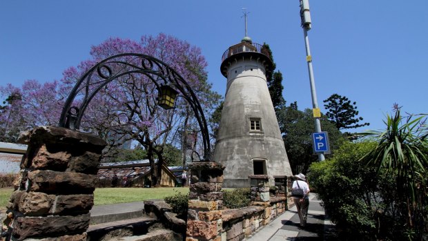 The shop old windmill