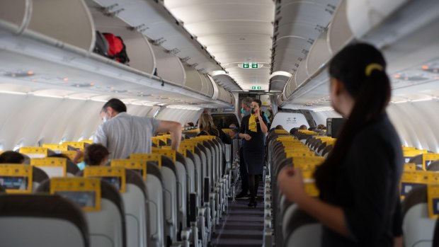 Vueling cabin clearance
