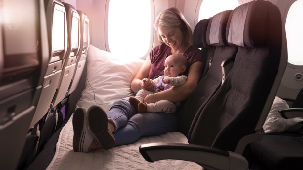 Air new zealand bassinet seats store