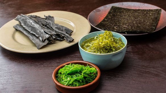 Seaweed used sale in japanese cooking