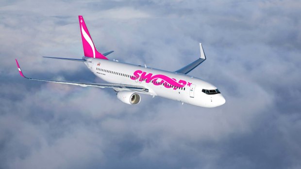 Swoop airlines baggage top