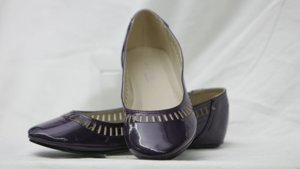 Payless shoes silver top