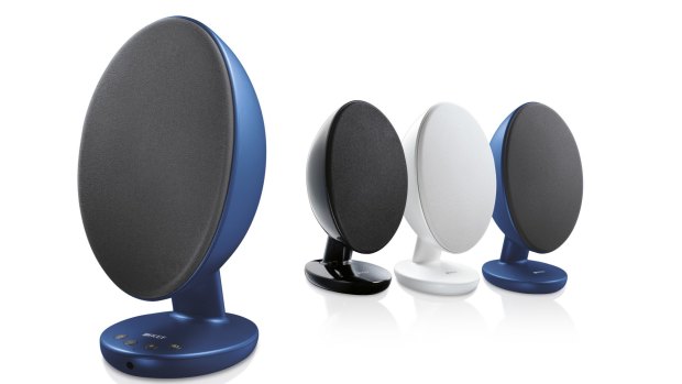 Kef Egg speakers are a high quality alternative to soundbars