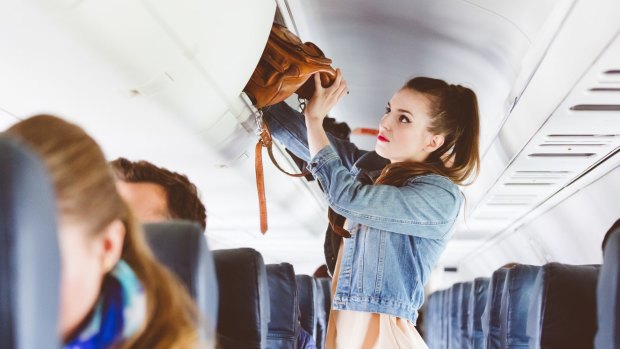 Airline personal item bag store