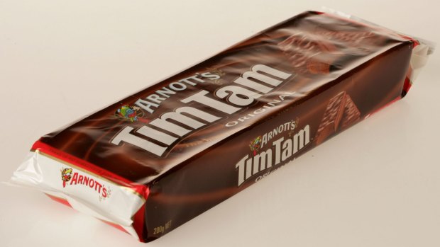 Coles shop tim tam