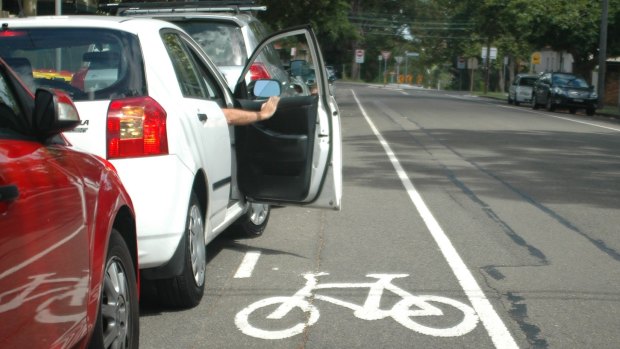 Bike lanes safe cycling haven or door zone of death
