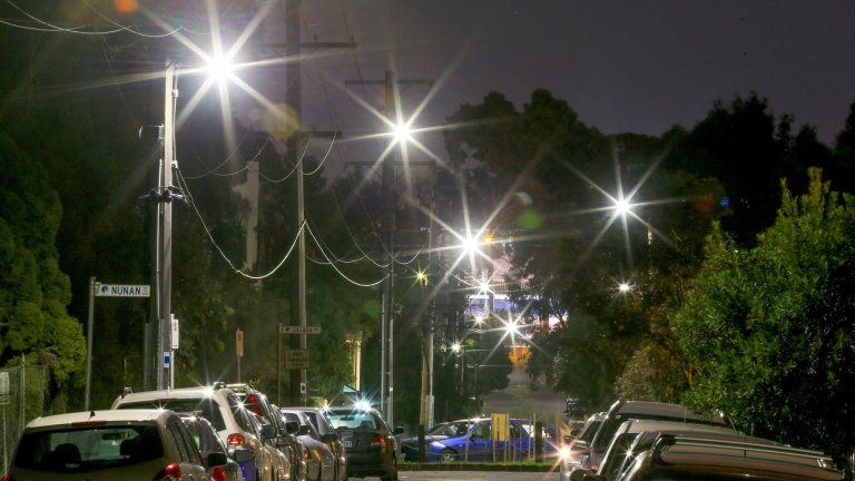 Lighting street shop