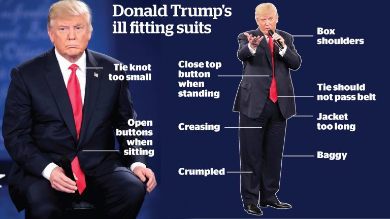 Trump's baggy clearance pants