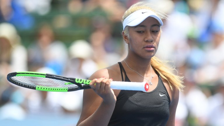 Australian teen Destanee Aiava feeling tennis blues