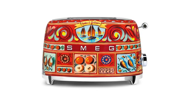 Smeg launches Dolce Gabbana kitchen appliances at Milan Design Fair