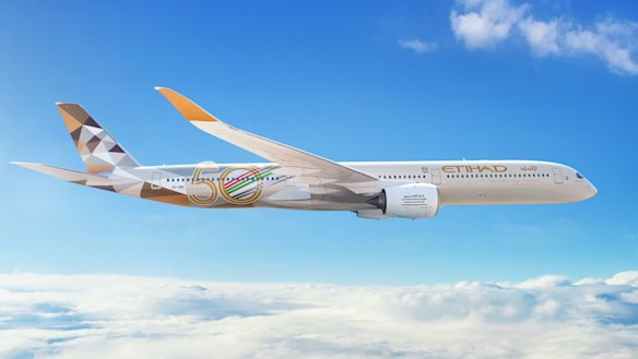 Etihad unveils new 'Sustainability50' Airbus A350-1000