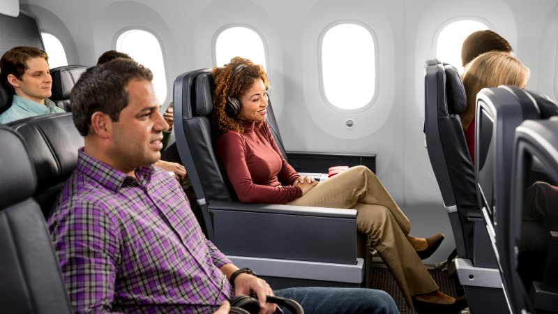 Airline review American Airlines premium economy Sydney Los Angeles