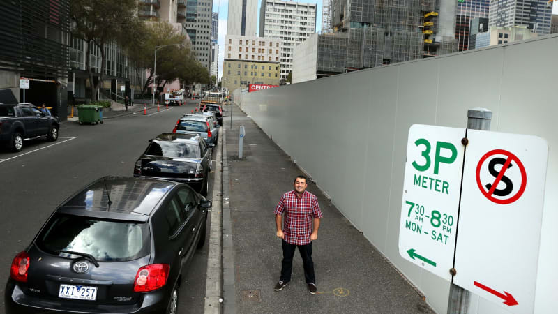 Online map aims to simplify the hunt for a parking spot in Melbourne's CBD