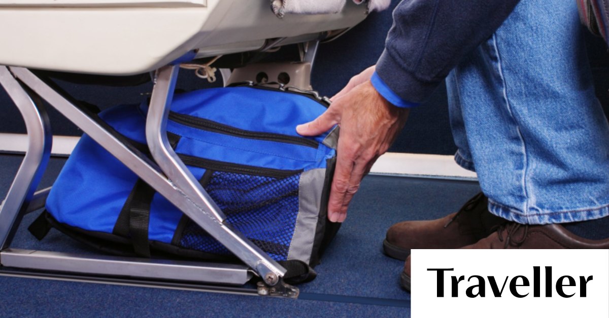 No carry hot sale on bag united