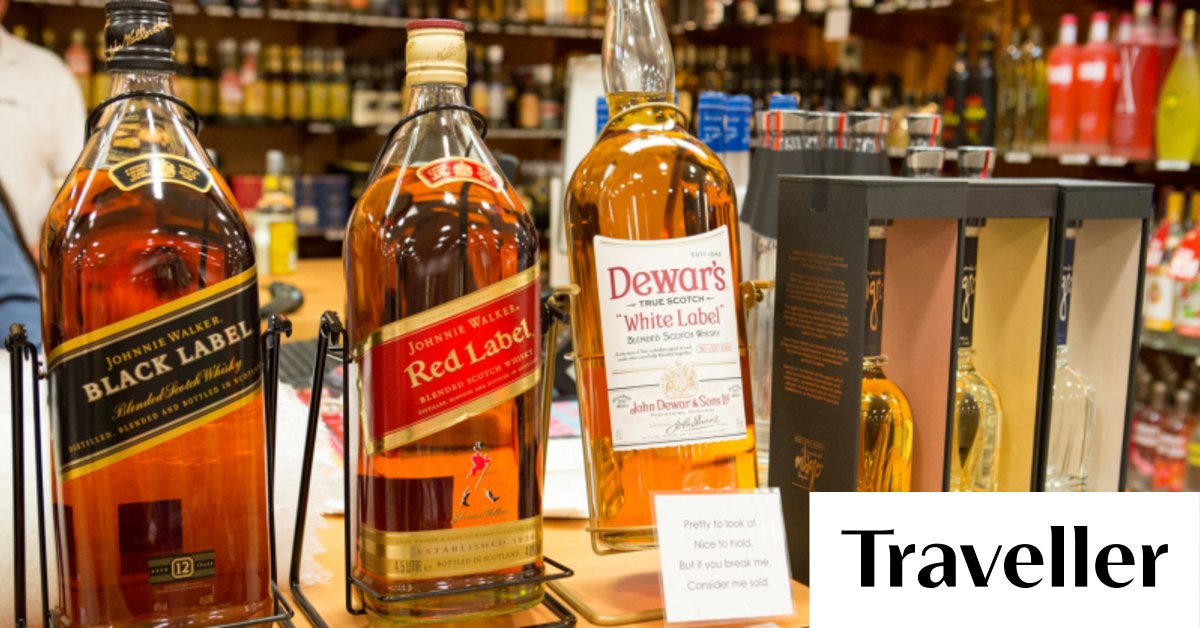 Duty free alcohol limit online