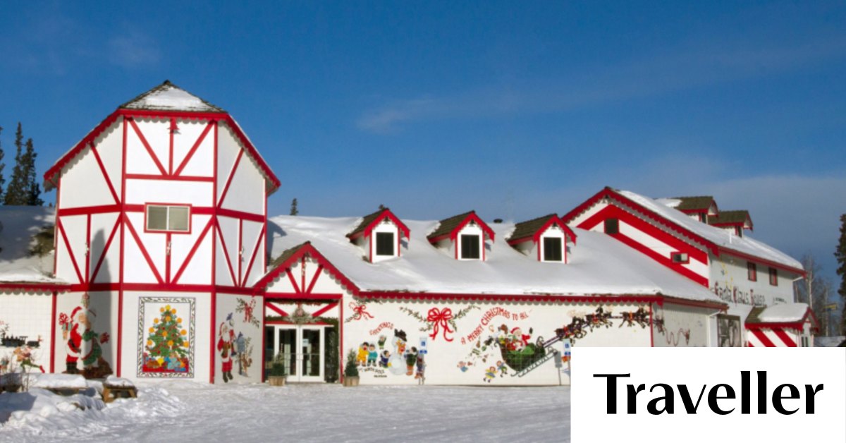 Santa Claus House North Pole Alaska The Christmas shop that