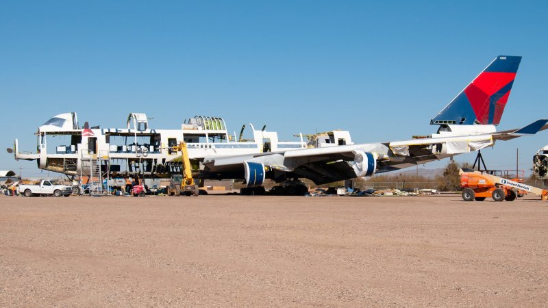 Plane boneyards What happens when an aircraft gets scrapped