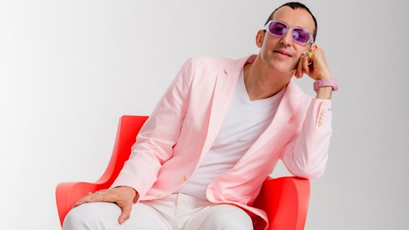 I'm here to design the world: Karim Rashid brings his fluoro