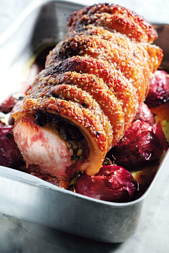 Roast pork loin recipe