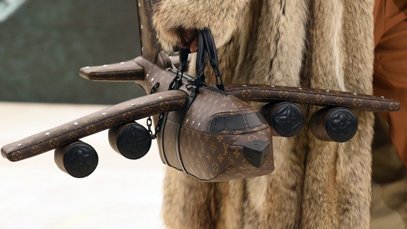 Louis Vuitton plane shaped bag ridiculed for costing more than an actual plane