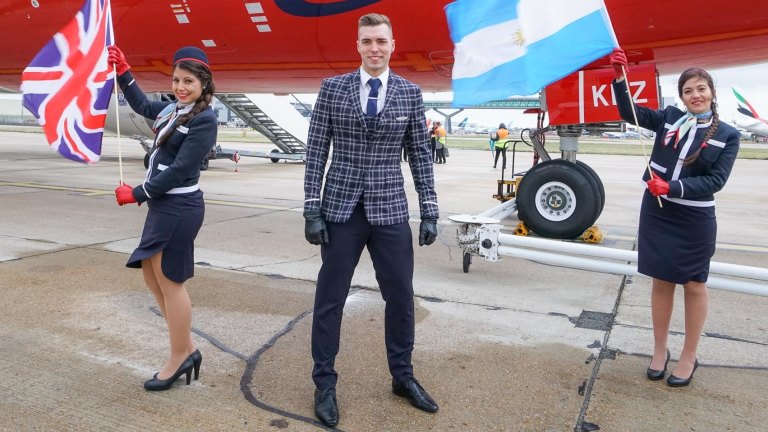 Cabin crew shoes british airways best sale