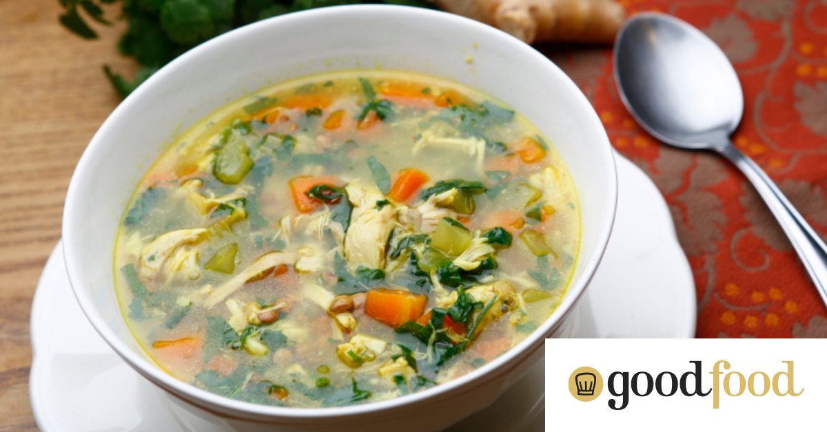Cold busting chicken soup