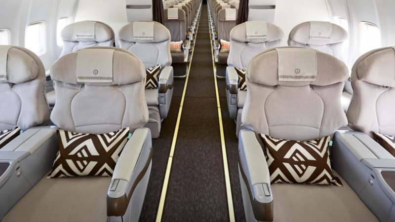 Airline review Fiji Airways business class Sydney to Nadi