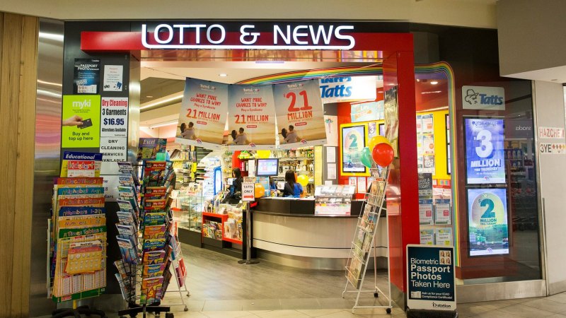 Tattslotto outlet shop
