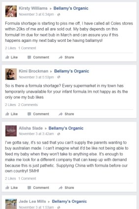 China s Singles Day to blame for the Bellamy s Organic baby