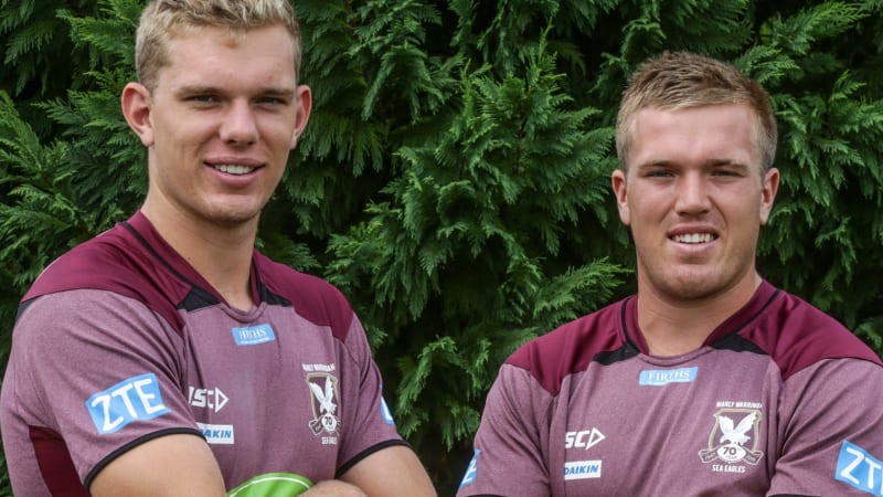 Manly Sea Eagles secure $6 million men Jake and Tom Trbojevic for next four years