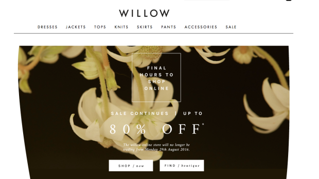 Willow best sale clothing brand