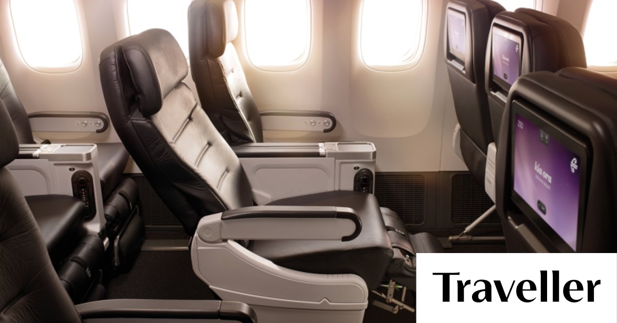 Airline review Air New Zealand premium economy Sydney to Houston