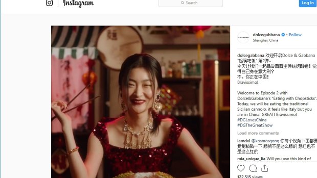 D G s chopsticks racism row shows the worst of fashion
