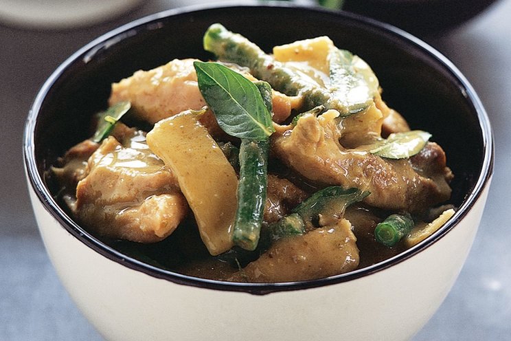 Thai green chicken curry