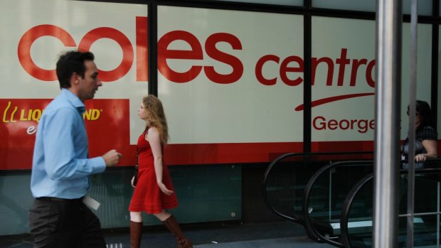 Coles shoppies sales