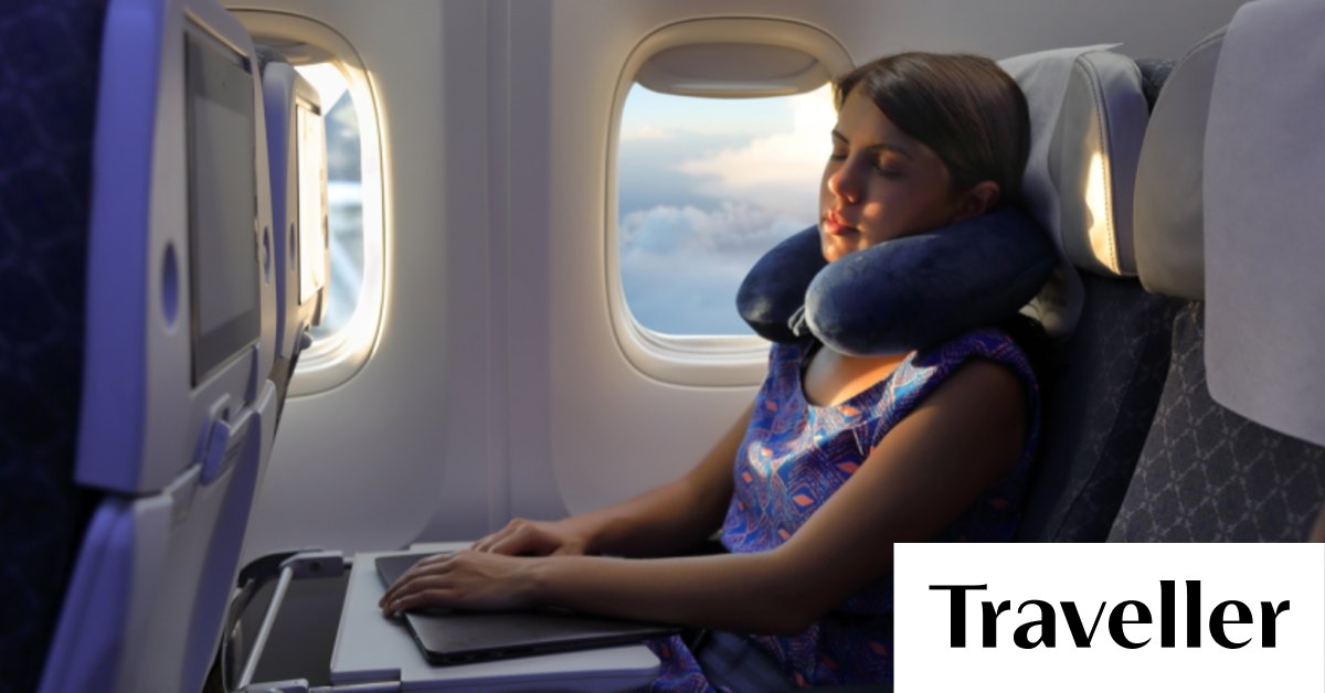 Neck support for hotsell sleeping on plane