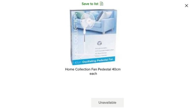 Pedestal fan on sale kmart